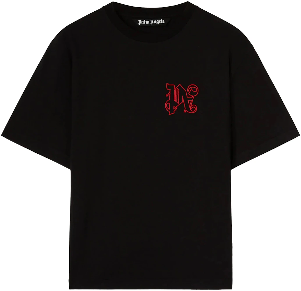 Palm Angels x Moneygram Haas F1 Team T-shirt Black/Red Men's - SS23 - US