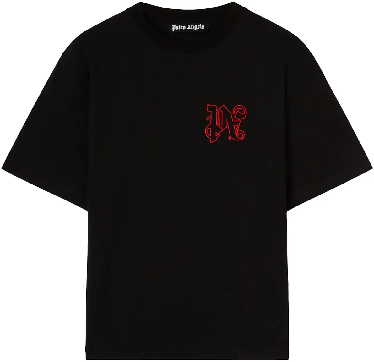 Palm Angels x Moneygram Haas F1 Team T-shirt Black/Red - SS23 - DE