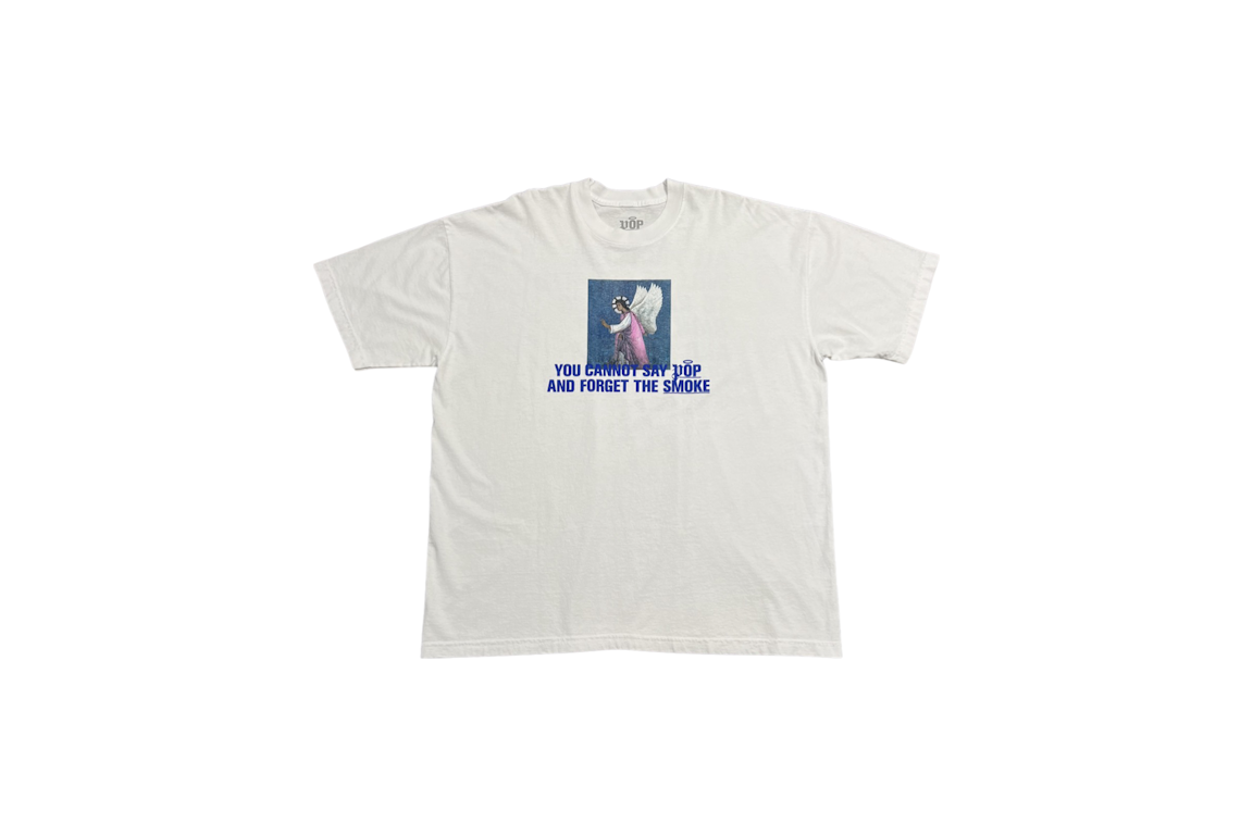 Pre-owned Palm Angels X Pop Smoke T-shirt White