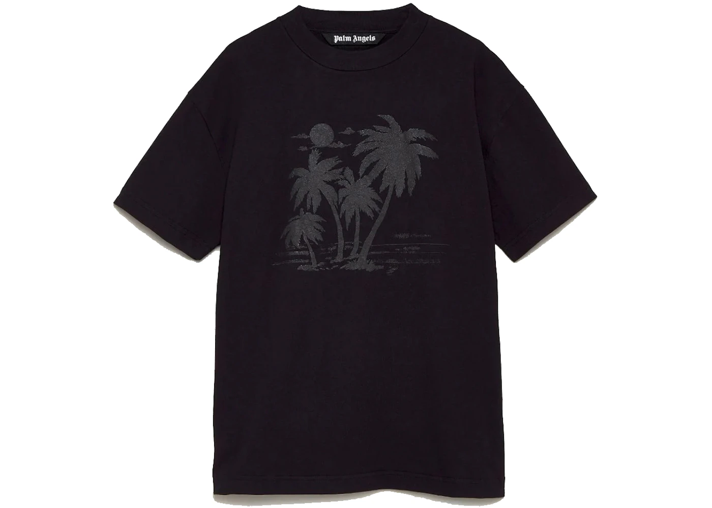 Palm Angels x Team Wang Palm Trees T-shirt Black Men's - SS21 - US
