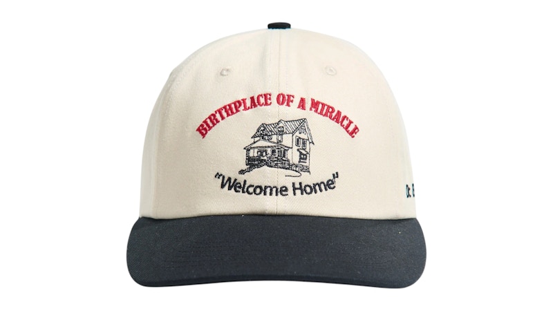 Paly Welcome Home Low Profile Hat White/Black Men's - SS26 - US