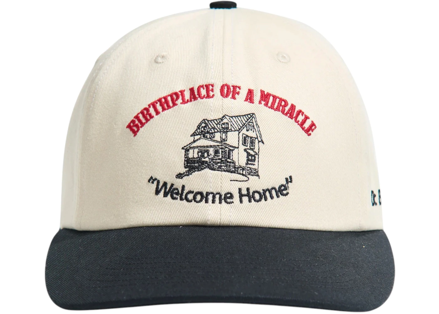 Paly Welcome Home Low Profile Hat White/Black Men's - SS26 - US