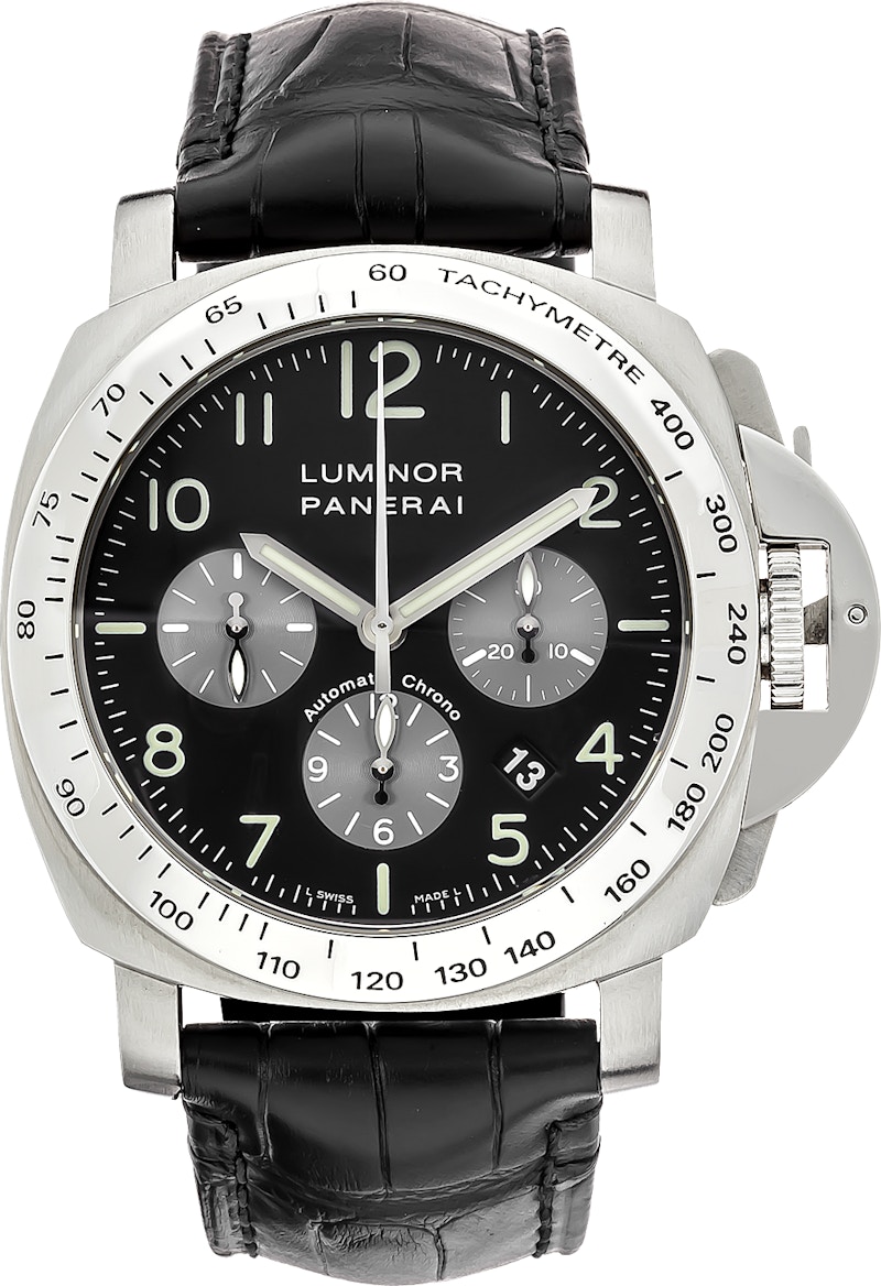 Panerai Luminor Chronograph PAM 162 44mm in Stainless Steel GB