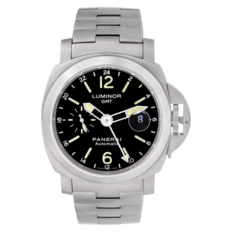 Panerai Luminor GMT PAM 297 44mm in Stainless Steel US