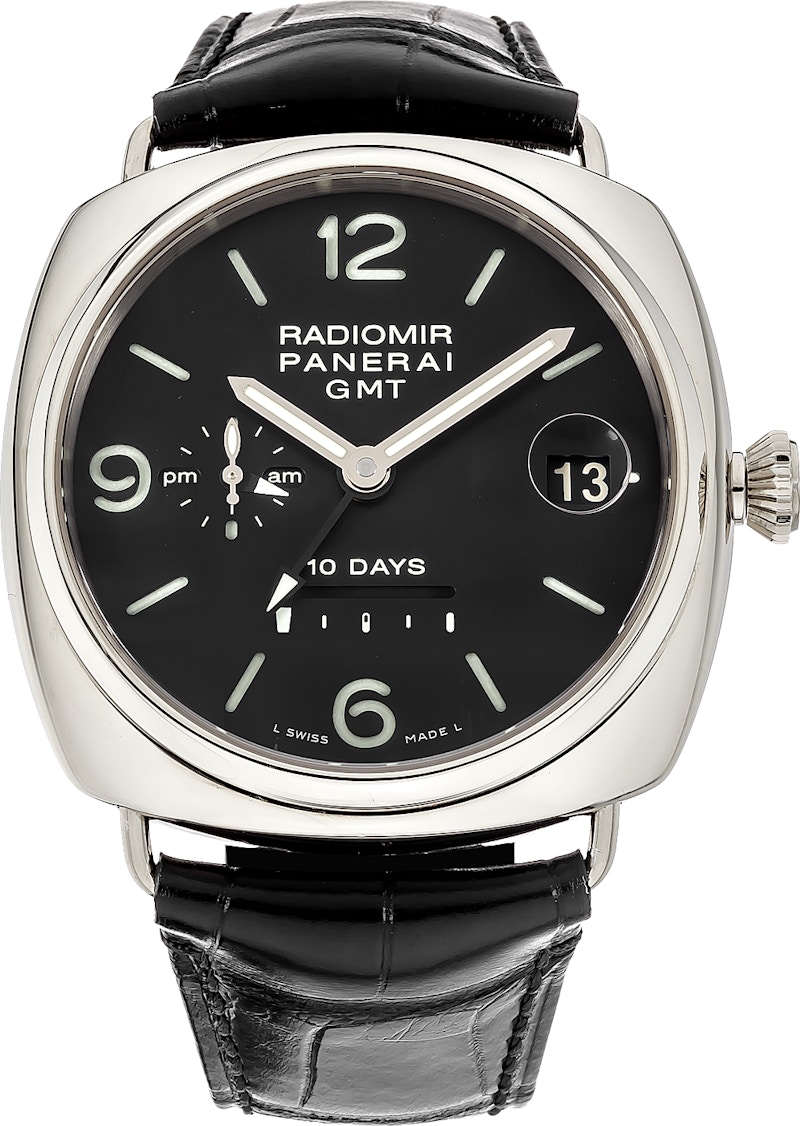 Panerai Radiomir 10 Days GMT PAM 235 45mm in White Gold US