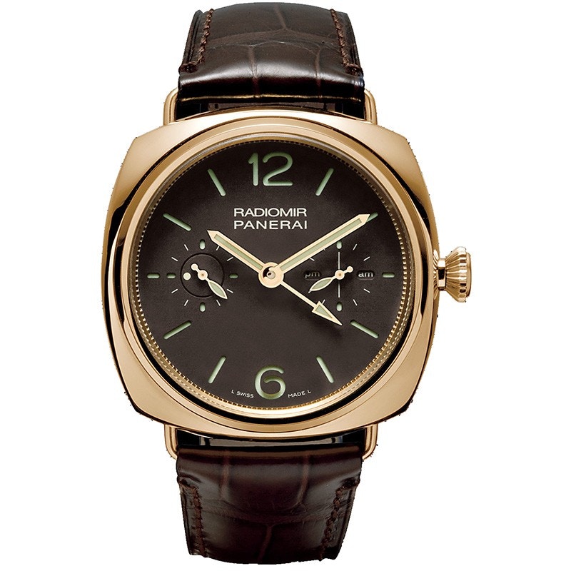 Panerai Radiomir Tourbillon GMT PAM00330 48mm in Rose Gold US