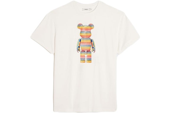 T-shirt de recyclage de jouets Pangaia x Haroshi x Medicom OFF-WHITE