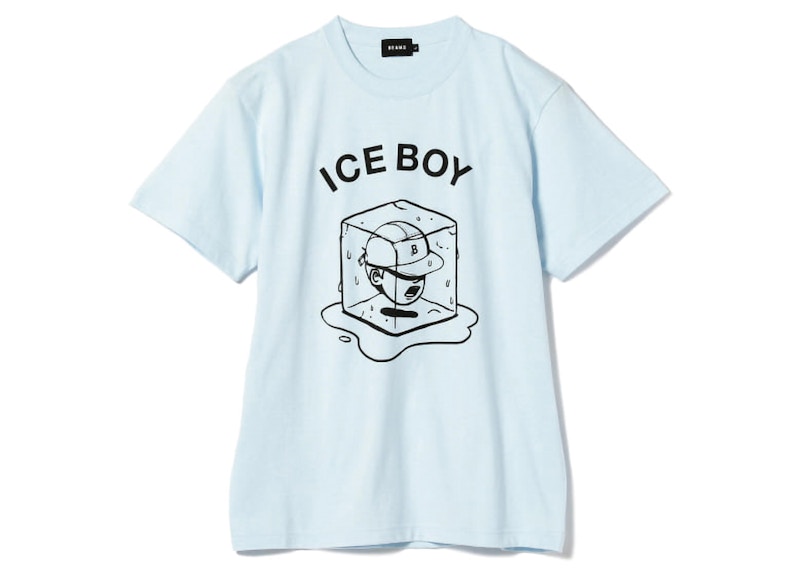 Paperboy x Beams Ice Boy T-Shirt Blue - SS22 - JP