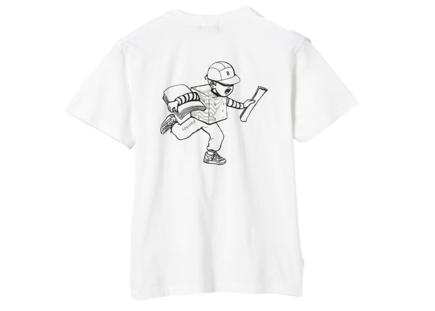 Paperboy x Beams Ice Boy T-Shirt White - SS22 - JP