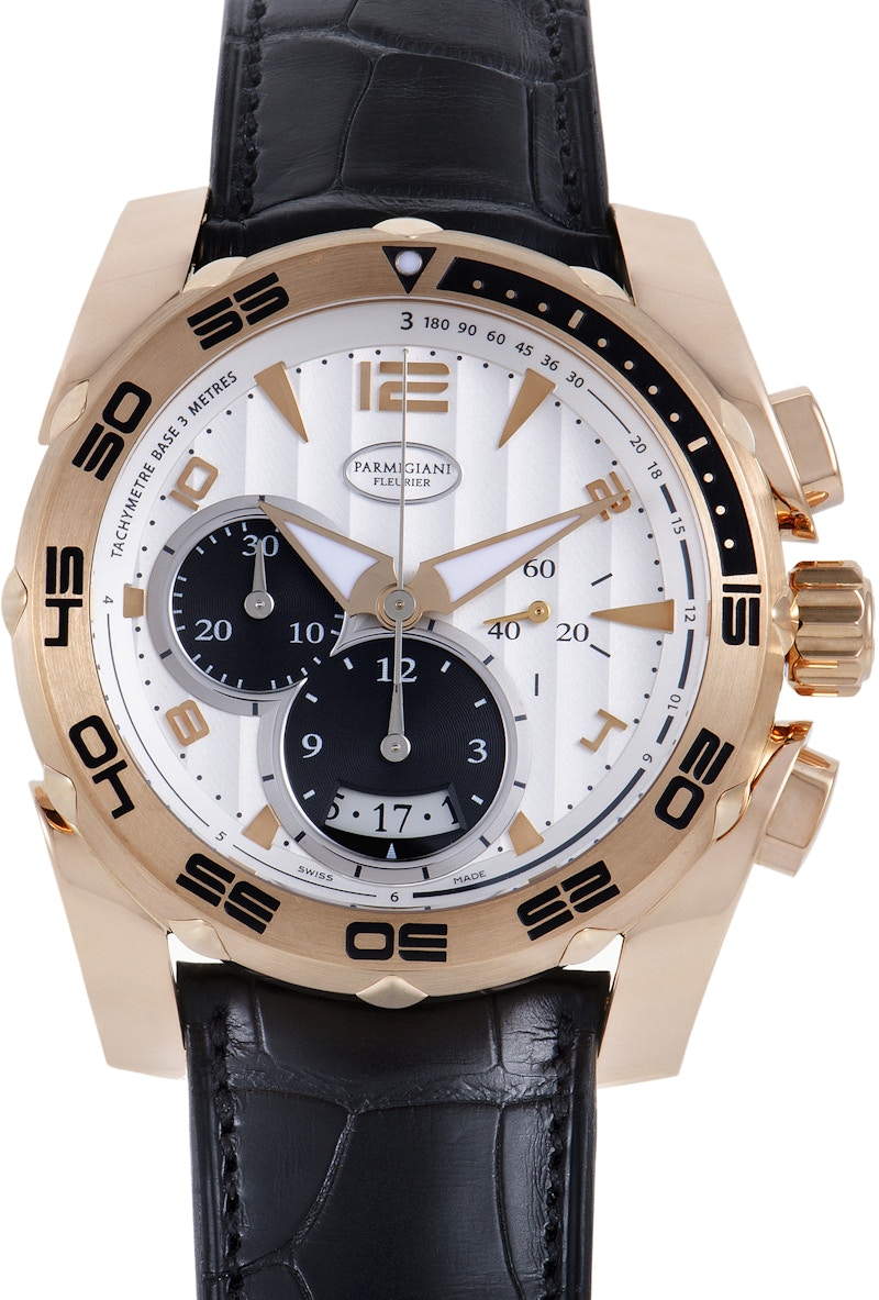 Parmigiani Pershing Chronograph PFC528 1010101 42mm in Rose Gold US