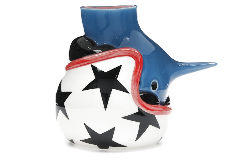 Parra THE UPSIDE DOWN FACE VASE 花瓶 Parra The Upside Down Face Vase Helmet Figure Multicolor - JP