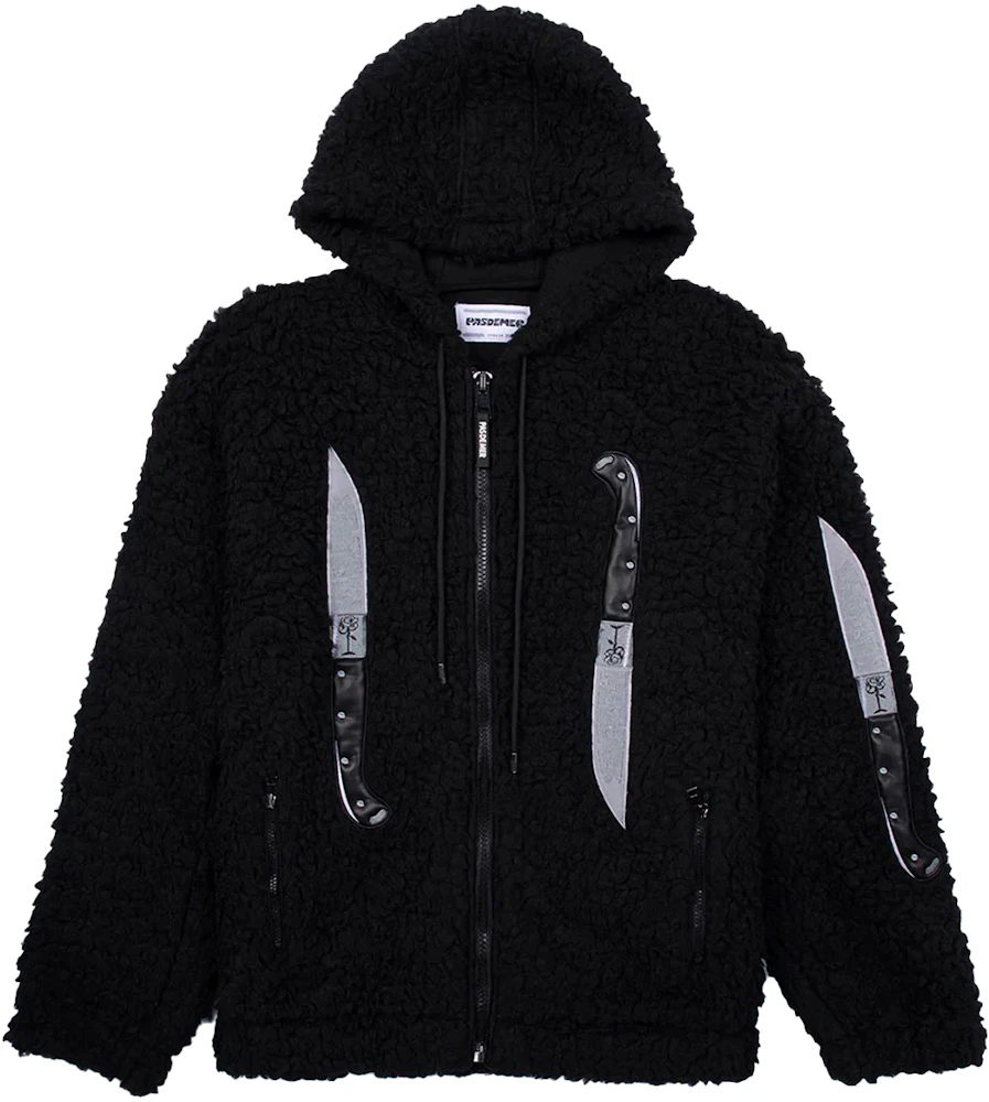 Supreme Spyder Web Polar Fleece Jacket Black Men's - FW22 - US