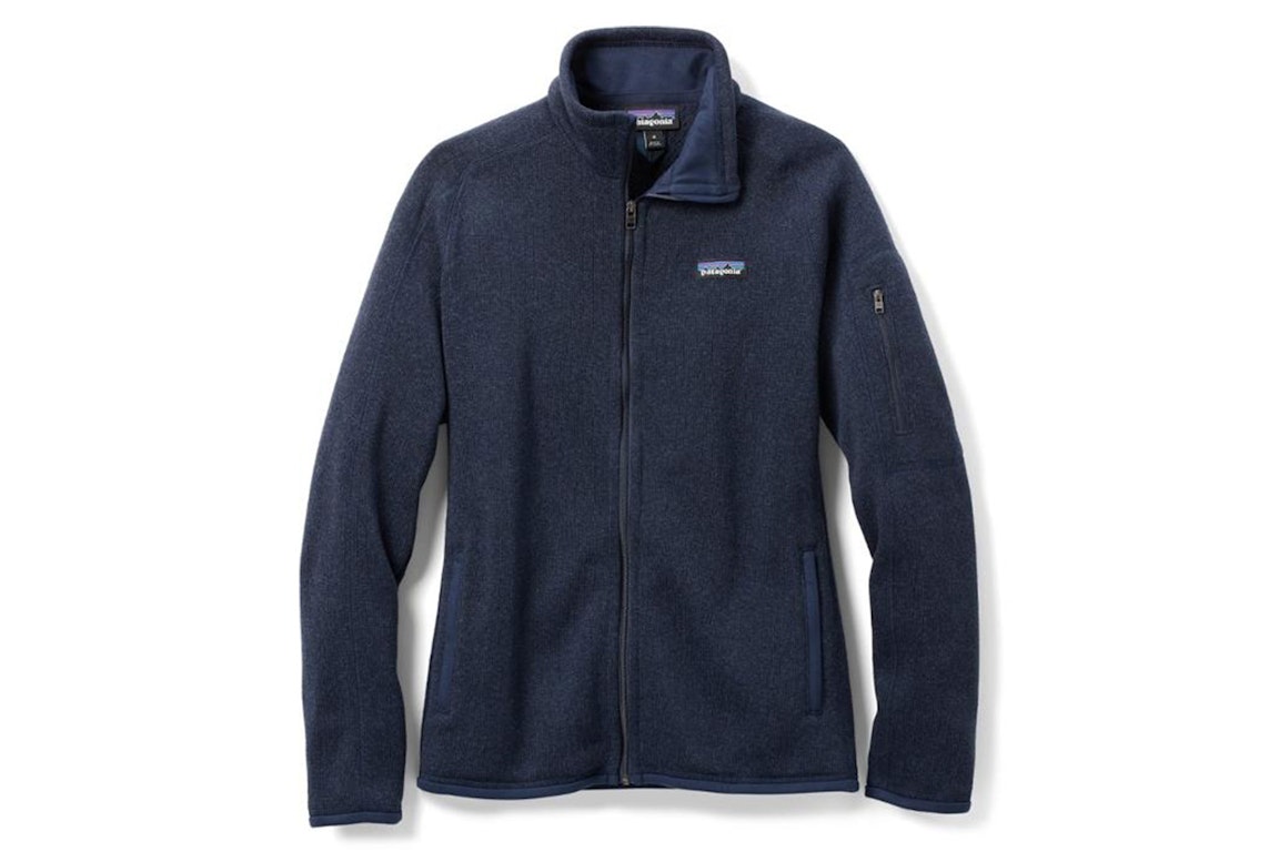 Pre-owned Patagonia Better Sweater Fleece Jacket New Navy