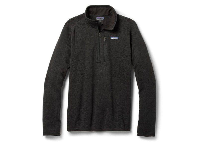 Patagonia quarter shop zip black