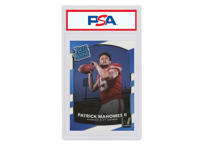 Patrick Mahomes 2017 Donruss Rookie #327 (PSA oder BGS gewertet)