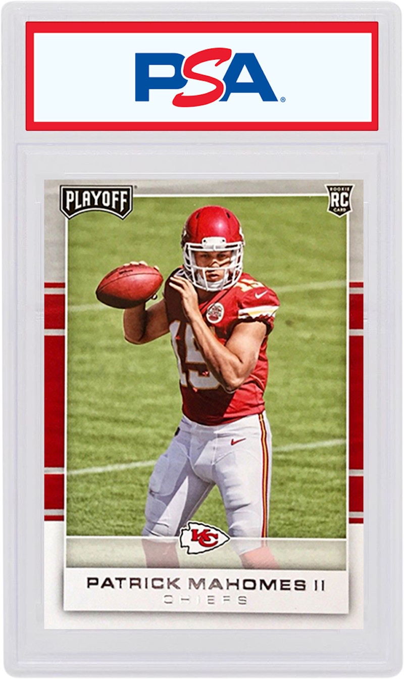Patrick Mahomes 2017 Panini Playoff Rookie #204 (PSA or BGS Graded)