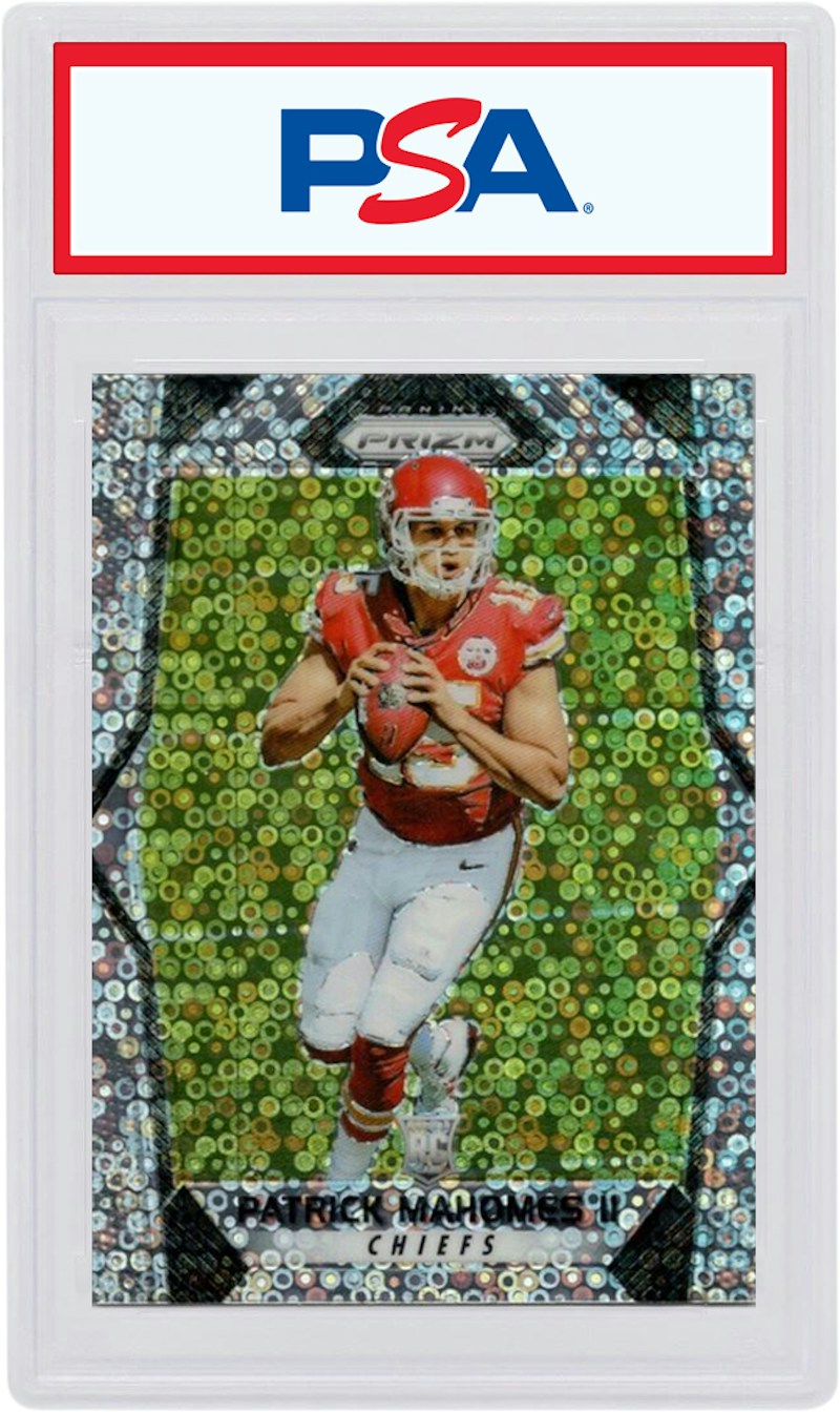Patrick Mahomes 2017 Panini Prizm Rookie Disco #269 (PSA or BGS Graded)