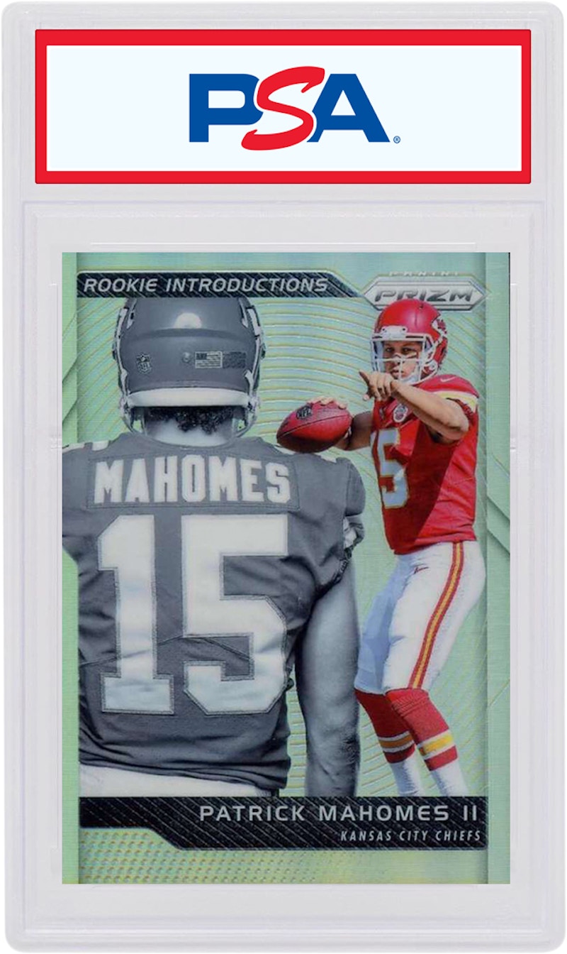Patrick Mahomes 2017 Panini Prizm Rookie Introductions #2 (PSA or BGS Graded)