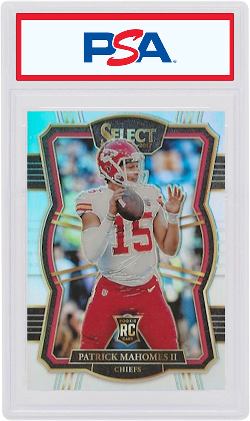 Patrick Mahomes 2017 Panini Select Rookie Silver #103 (PSA or BGS Graded)