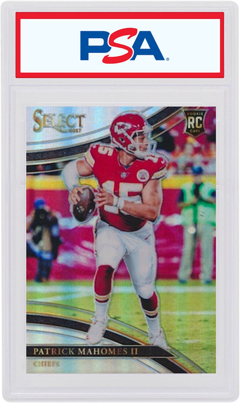 Patrick Mahomes 2017 Panini Select Rookie Silver #247 (PSA or BGS Graded)