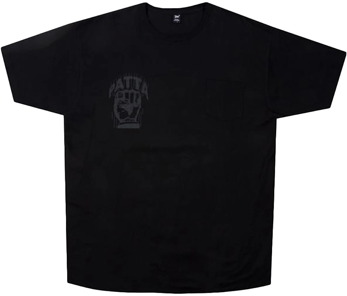 Patta Anton de Kom T-shirt Black Men's - SS21 - US