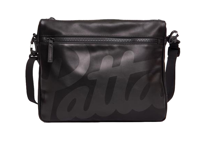 Patta Faux Leather Shoulder Bag Black - SS21 - US