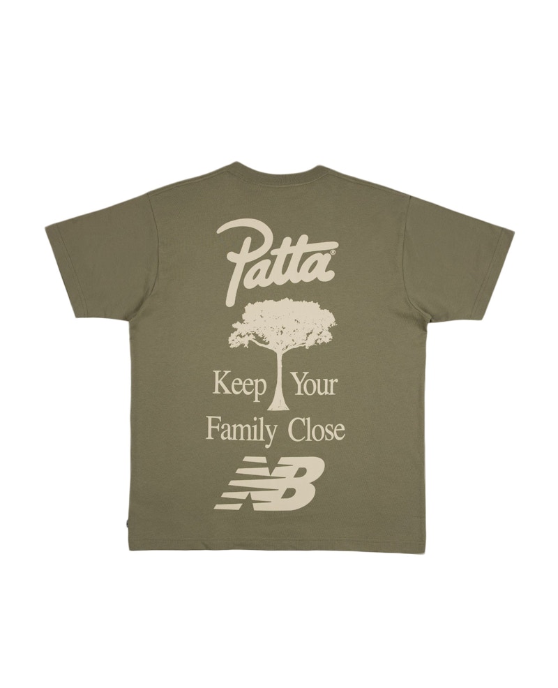 Patta New Balance Family T-shirt Oil Green