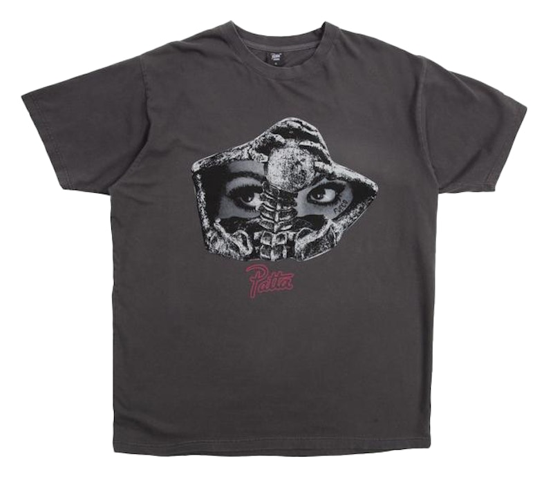 Patta Soundsystem x Ray Fuego Pigment Dye T-shirt Black