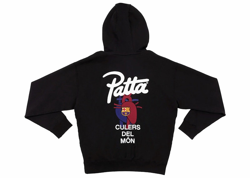 Patta x Barcelona FC Culers del Món Hooded Sweater Black/Deep