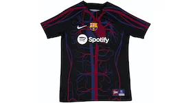 Patta x Barcelona FC Culers del Món Kids Pre-Match Jersey Black/White