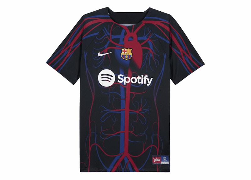 Patta x Barcelona FC Culers del Món Pre-Match Jersey Black/White