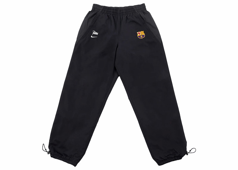 Patta x Barcelona FC Culers del Mon Track Pants Black White FW23 US