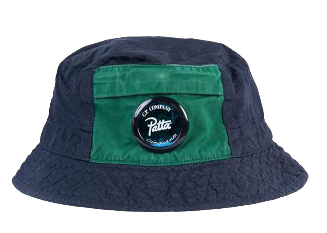 Pre-owned Patta X C.p. Company M.t.t.n. Bucket Hat Hat Total Eclipse