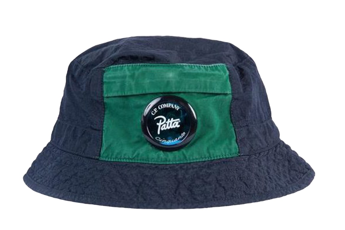 Pre-owned Patta X C.p. Company M.t.t.n. Bucket Hat Hat Total Eclipse