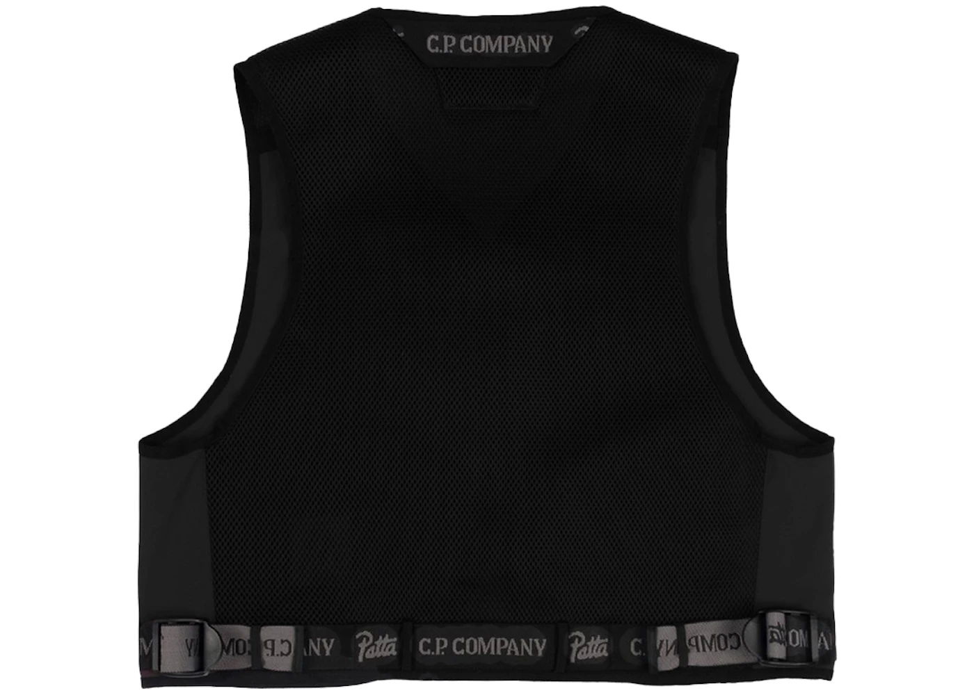 Patta x C.P. Company Utility Vest Black Men's - SS19 - US