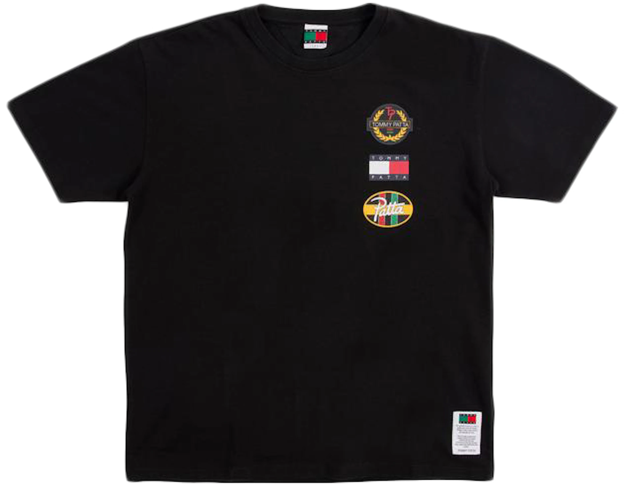 thema Jasje Diplomaat Patta x Tommy Jeans Flag T-shirt Black - SS21 - JP