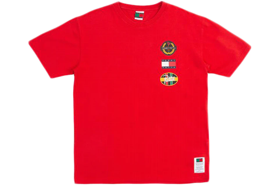 Patta x Tommy Jeans Flag T-shirt High Risk Red