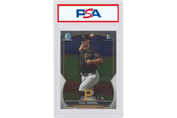 Paul Skenes 2023 Bowman Draft Chrome #BDC14 (PSA or BGS Graded)