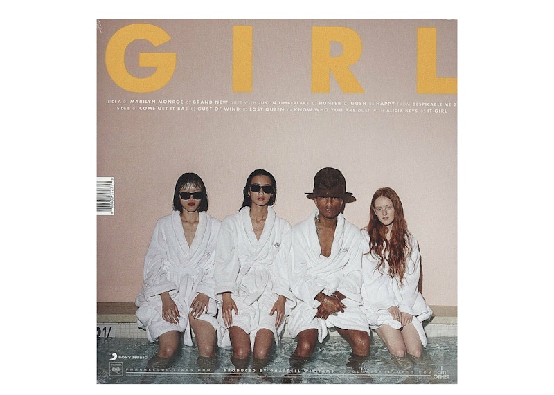 Pharrell Pharrell Williams Girl G I R L LP Vinyl - US