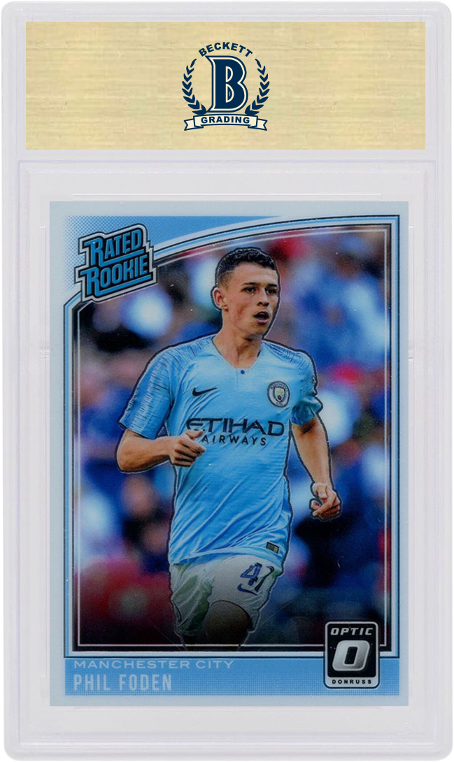 Phil Foden 2018 Donruss Soccer Rated Rookie Optic #179 - 2018 - US