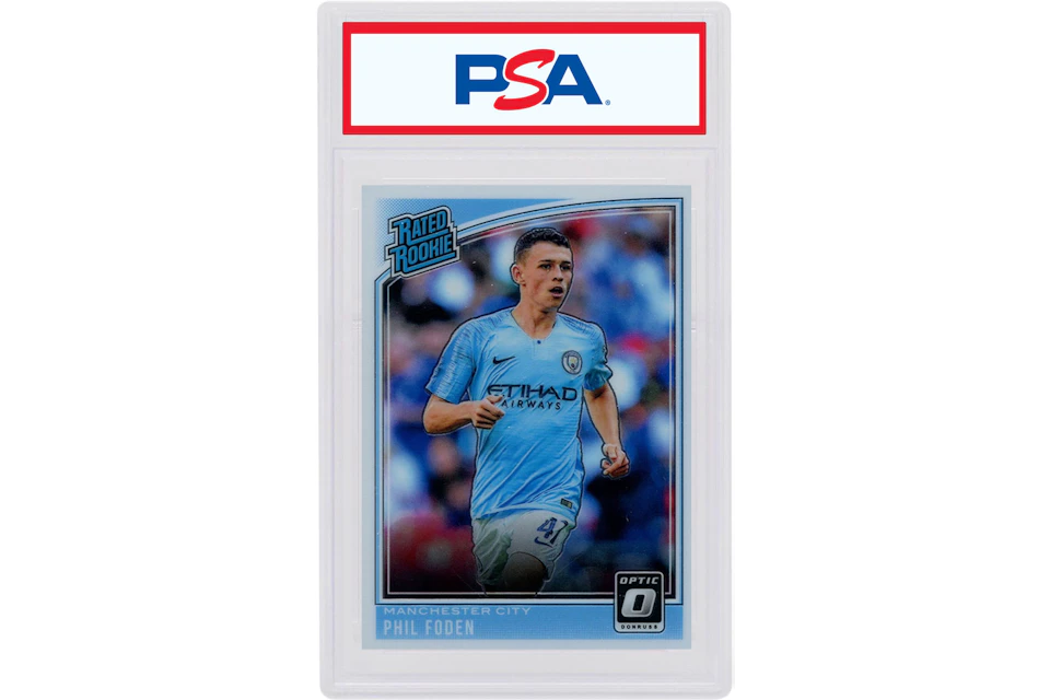 Phil Foden 2018 Donruss Soccer Rated Rookie Optic #179