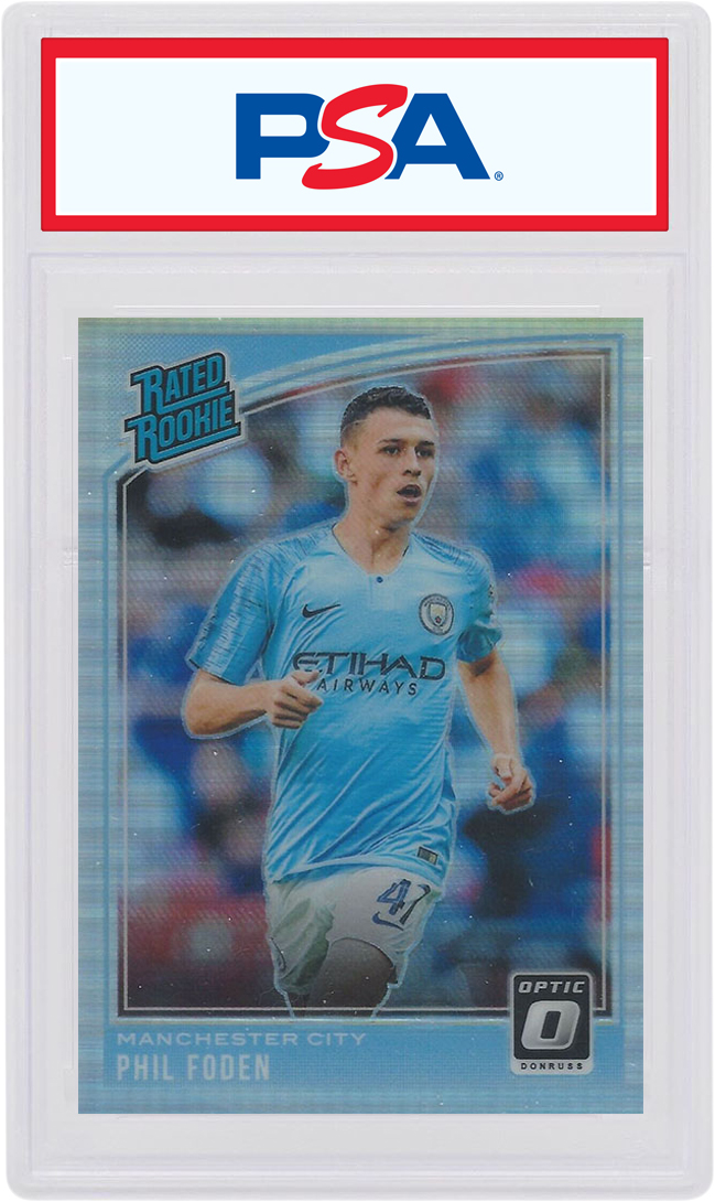 Phil Foden 2018 Donruss Soccer Rated Rookie Optic #179 - 2018 - US