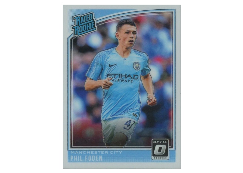 Phil Foden 2018 Panini Donruss Optic Rookie #179 (Ungraded) - 2018