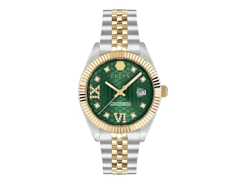 Philipp Plein Date Superlative Crystal PWYFA0225 34mm in Stainless