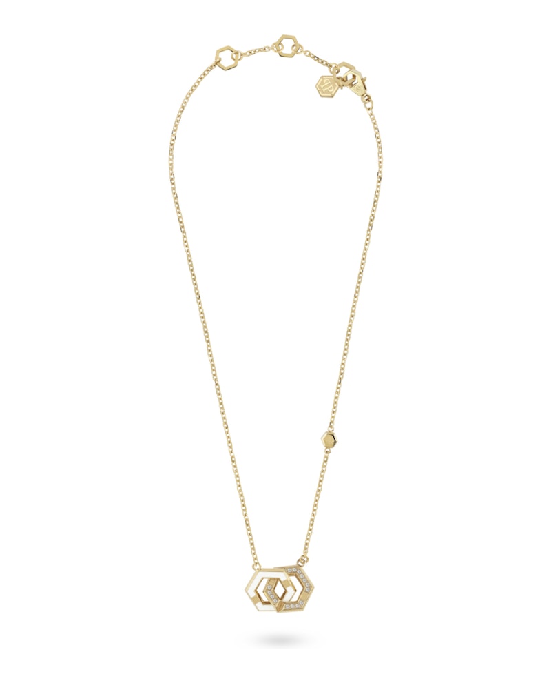 Philipp Plein Legacy Cable Chain Necklace Gold