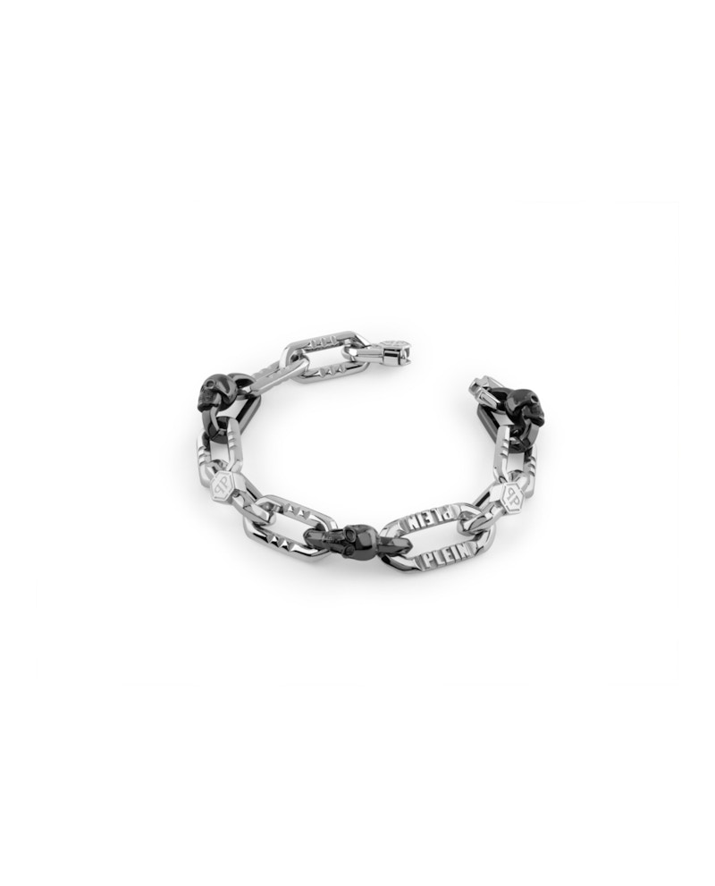 Philipp Plein Plein Edge Cable Chain Bracelet To Tone