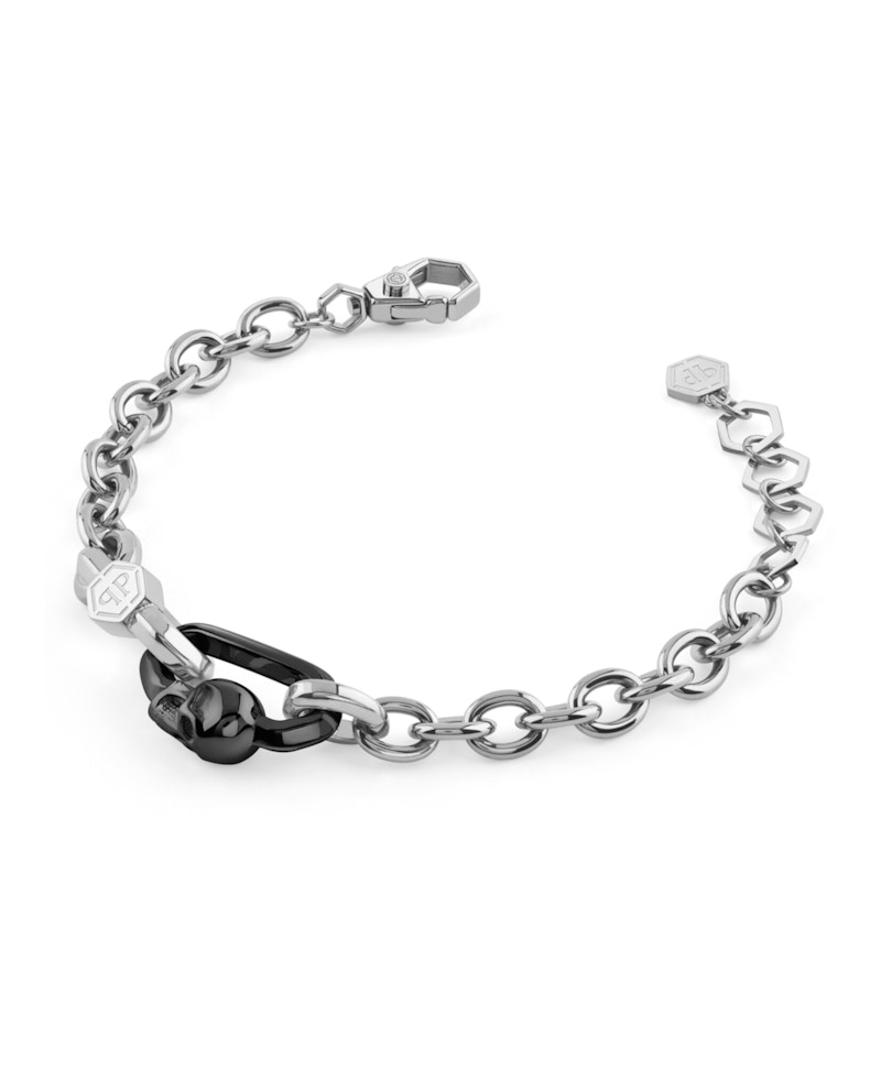 Philipp Plein Plein Edge Cable Chain Bracelet Two Tone