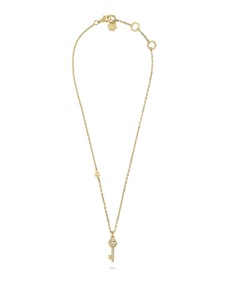 Philipp Plein Plein Valentine Cable Chain Necklace Gold