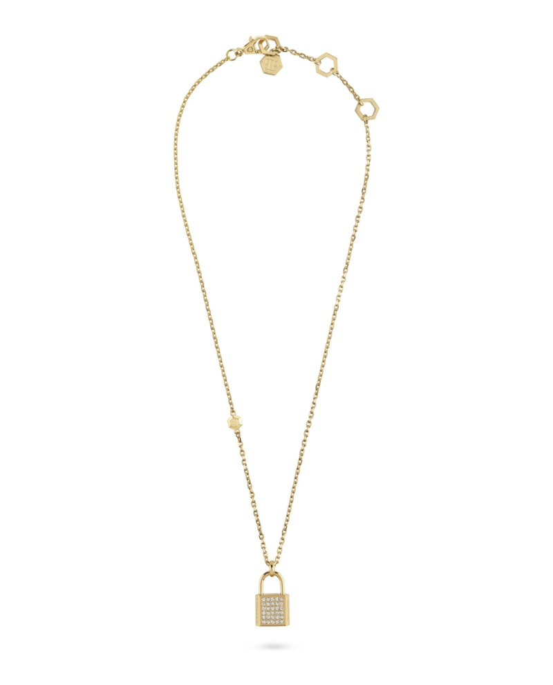 Philipp Plein Plein Valentine Cable Chain Necklace Gold