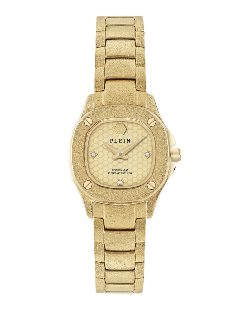 Pre-owned Philipp Plein Women's  $pectre Lady Mini Crystal Pw5fa0225 Watch In Stainless Steel In Silver
